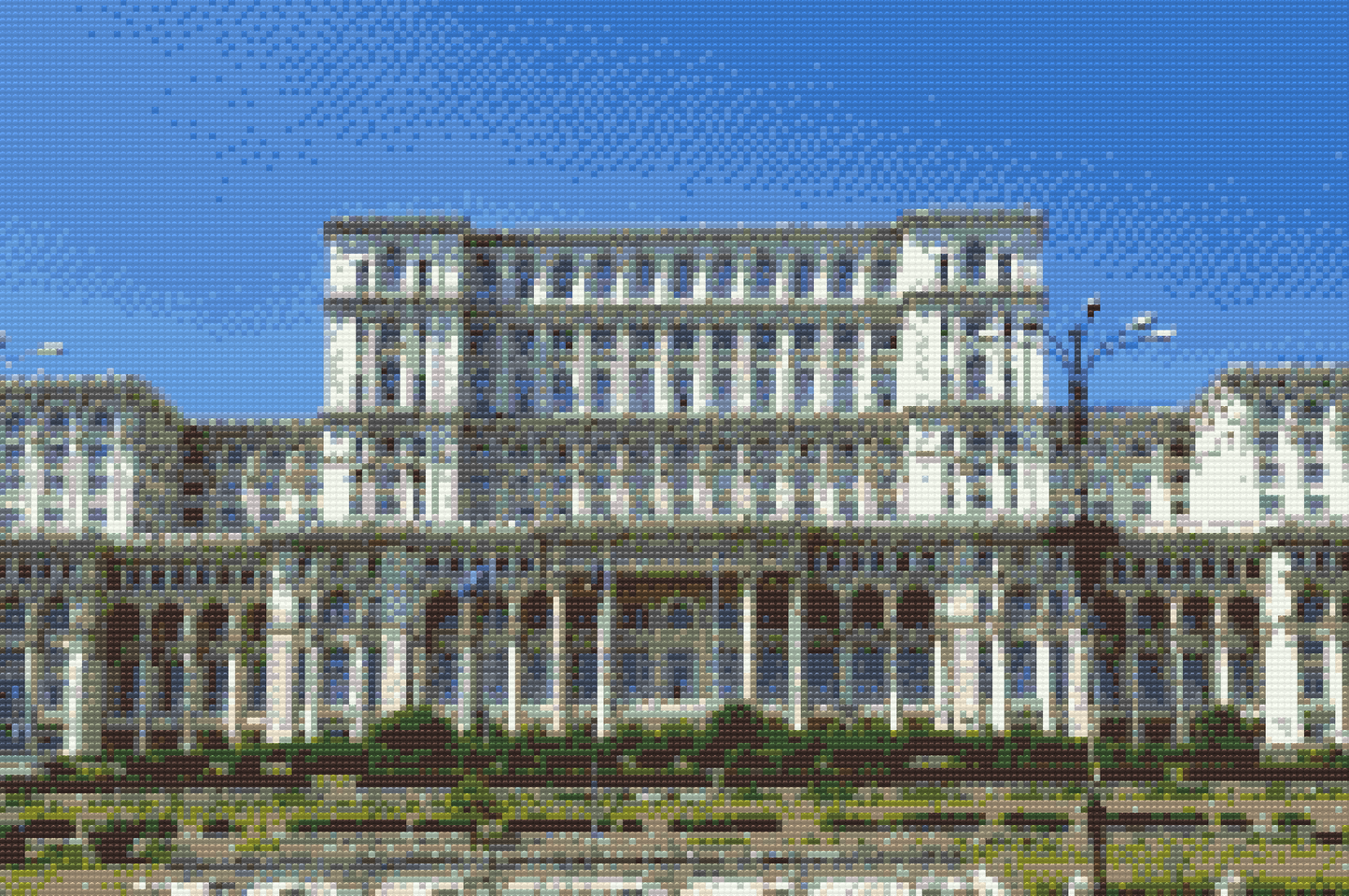 Diamond Painting - Parlamentspaladset, Bukarest