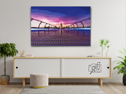 Diamond Painting - London ved skumring