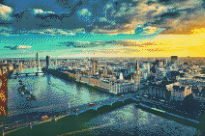 Diamond Painting - Byudsigt - London