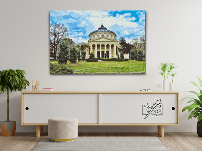 Diamond Painting - Rumænsk Athenaeum