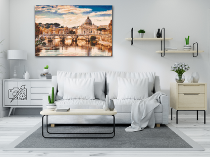 Diamond Painting - Udsigt over Vatikanet