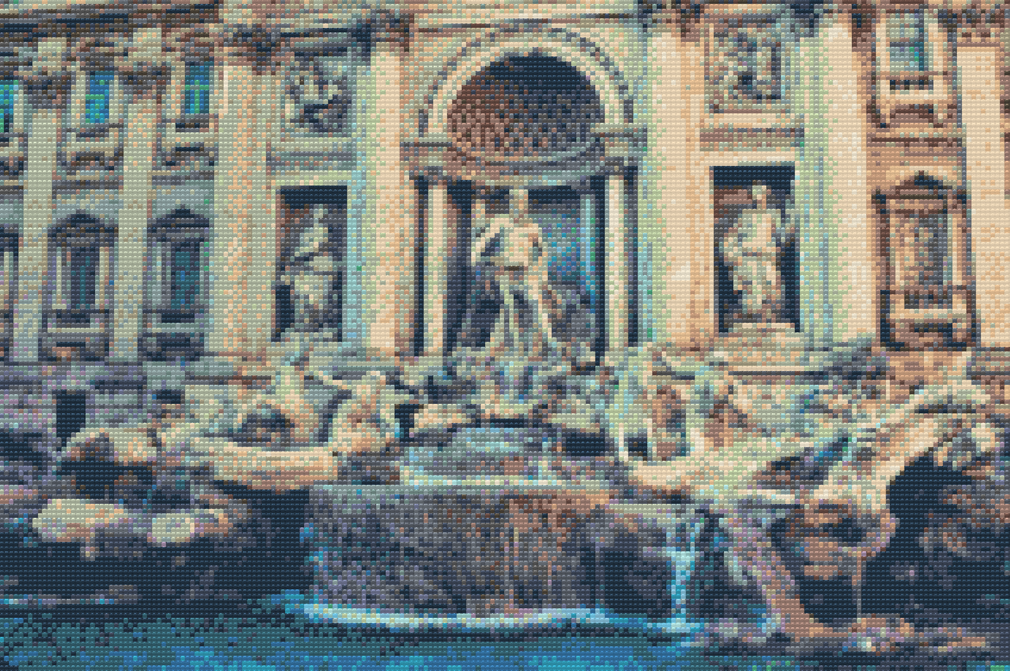 Diamond Painting - Trevi-fontænen
