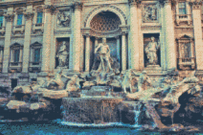 Diamond Painting - Trevi-fontænen