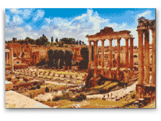 Diamond Painting - Forum Romanum, Rom
