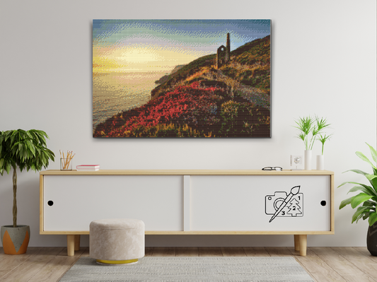 Diamond Painting - Cornwall, Storbritannien