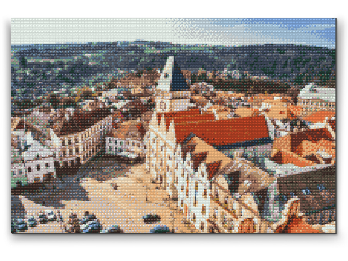 Diamond Painting - Byudsigt - Tabor