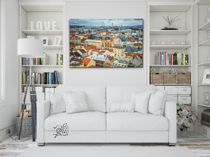 Diamond Painting - Byudsigt - Pilsen