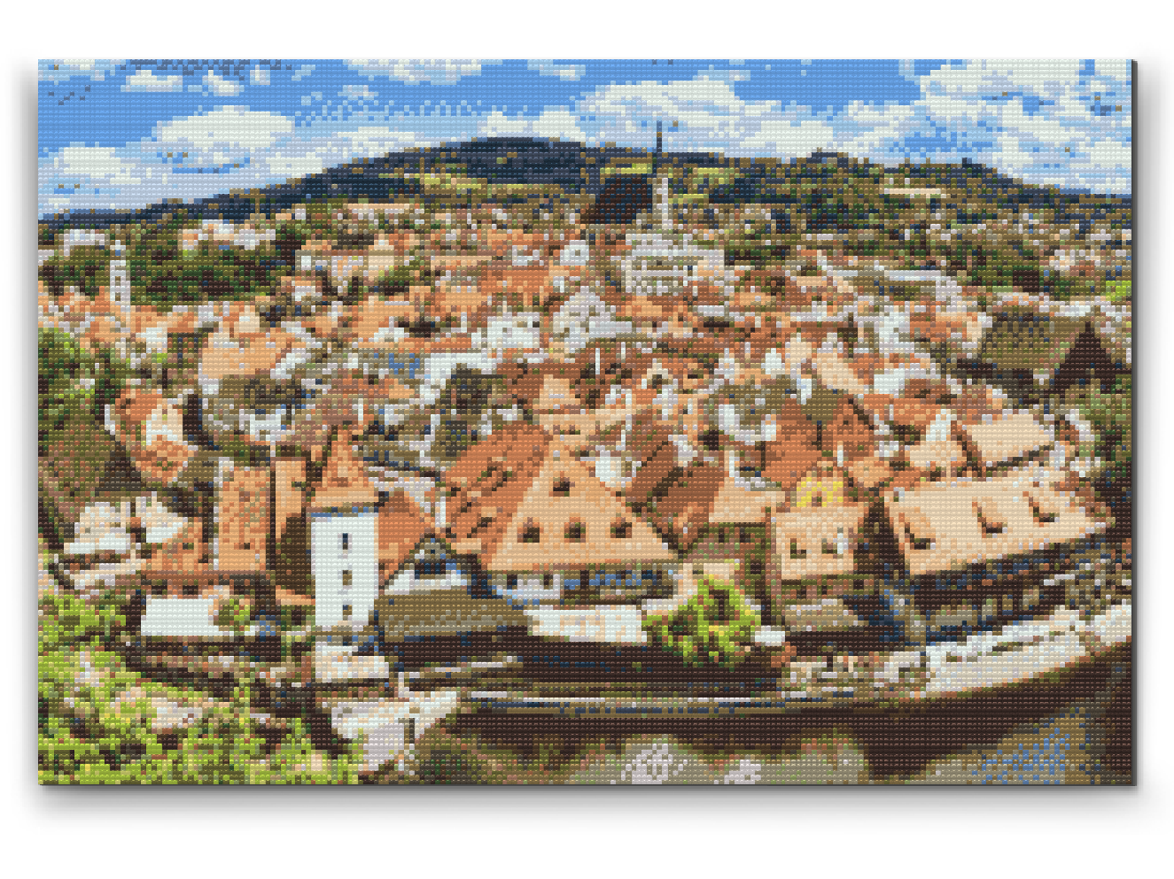 Diamond Painting - Byudsigt - Cesky Krumlov