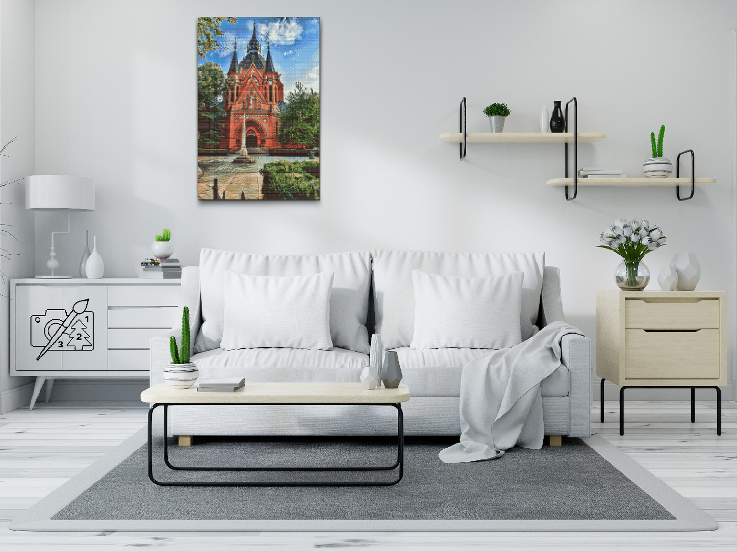 Diamond Painting - Breclav - Jomfru Marias Besøgelseskirke