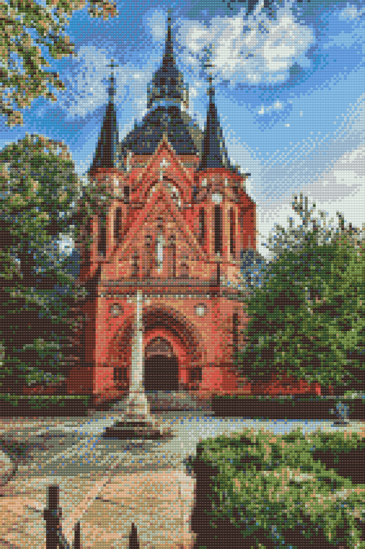 Diamond Painting - Breclav - Jomfru Marias Besøgelseskirke