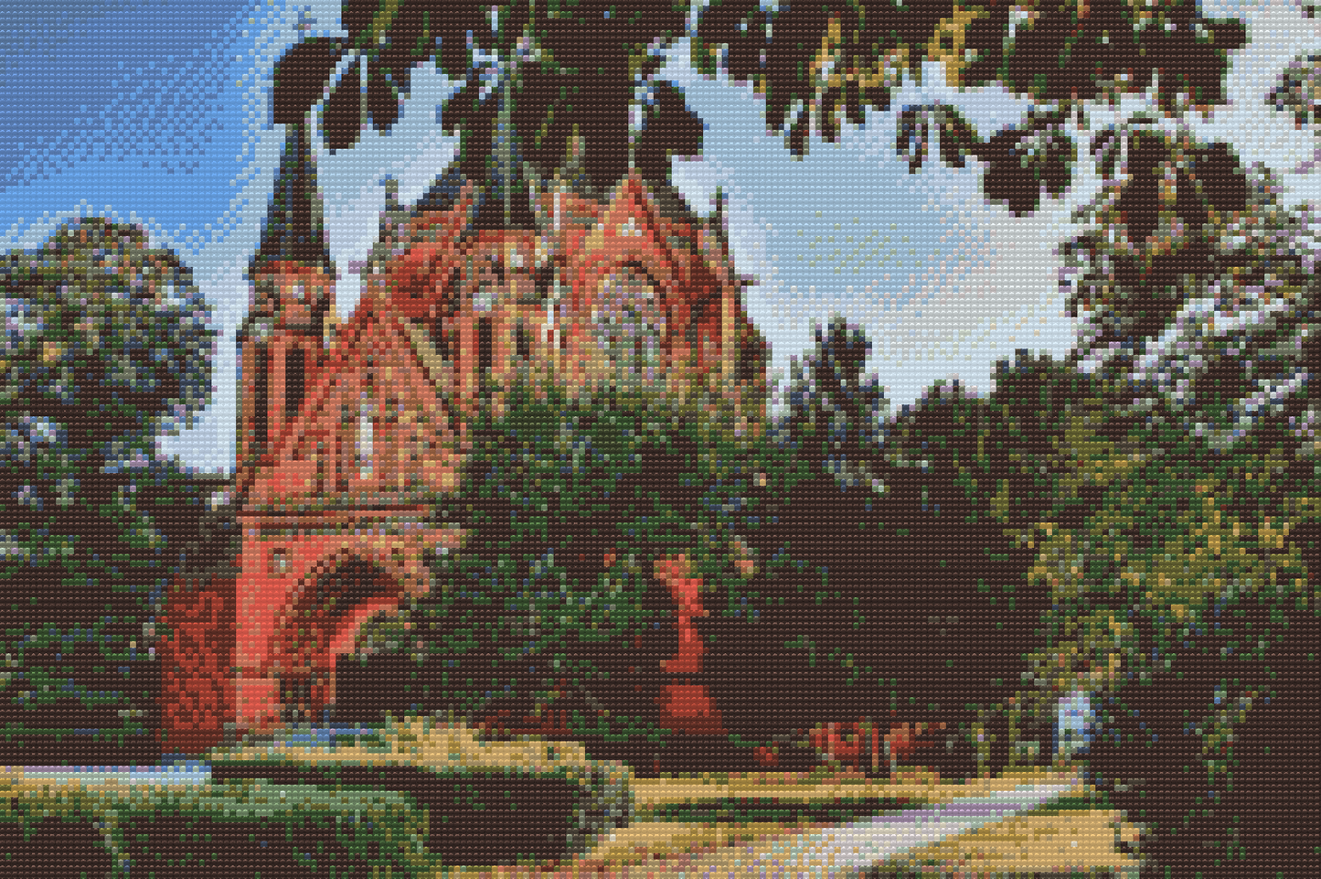Diamond Painting - Breclav - Kirken for Jomfru Marias Besøg 2