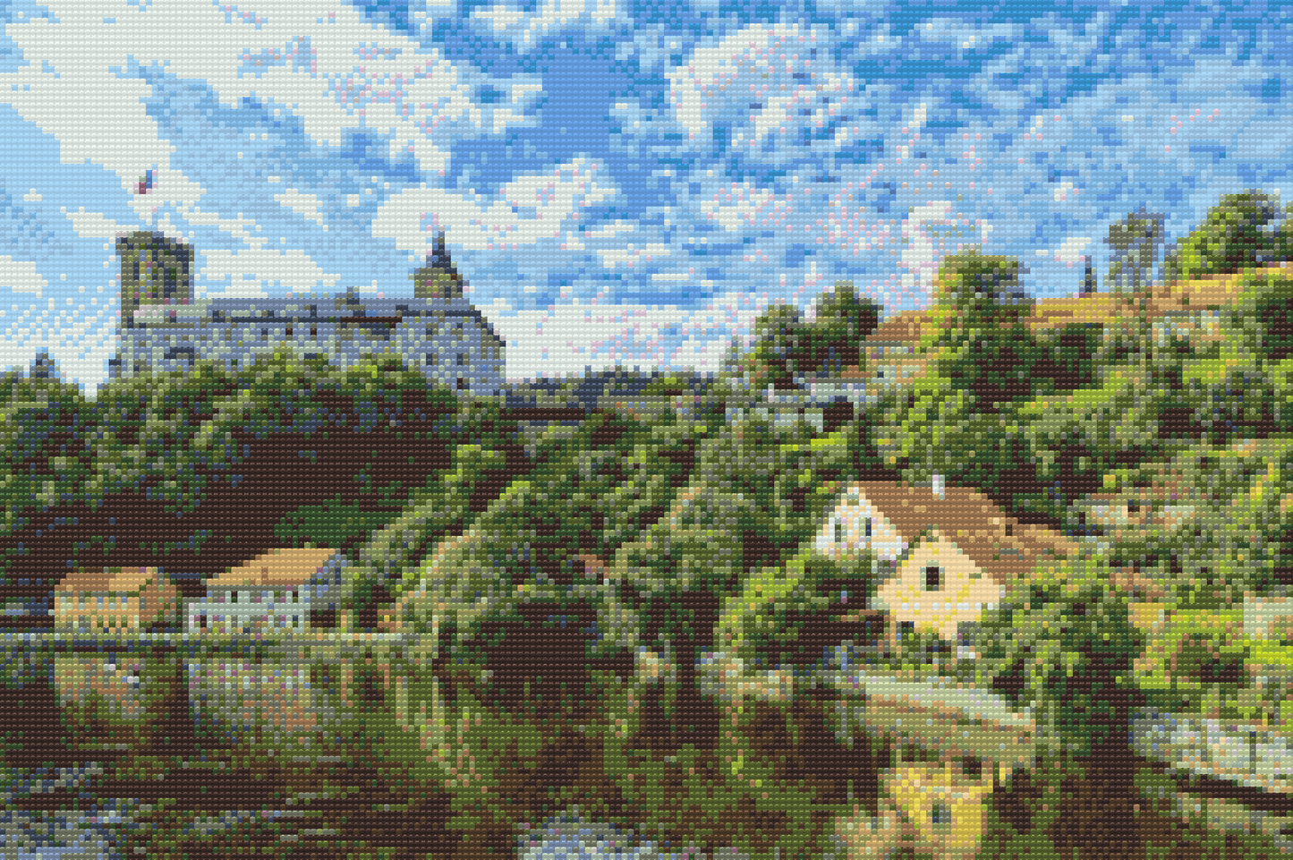 Diamond Painting - Slot Rozmberk 2