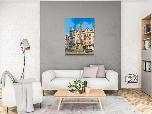 Diamond Painting - Marian-søjlen i Pilsen