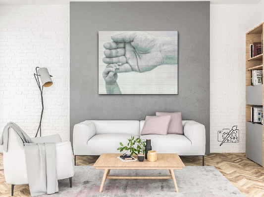 Diamond Painting - Forældrekærlighed