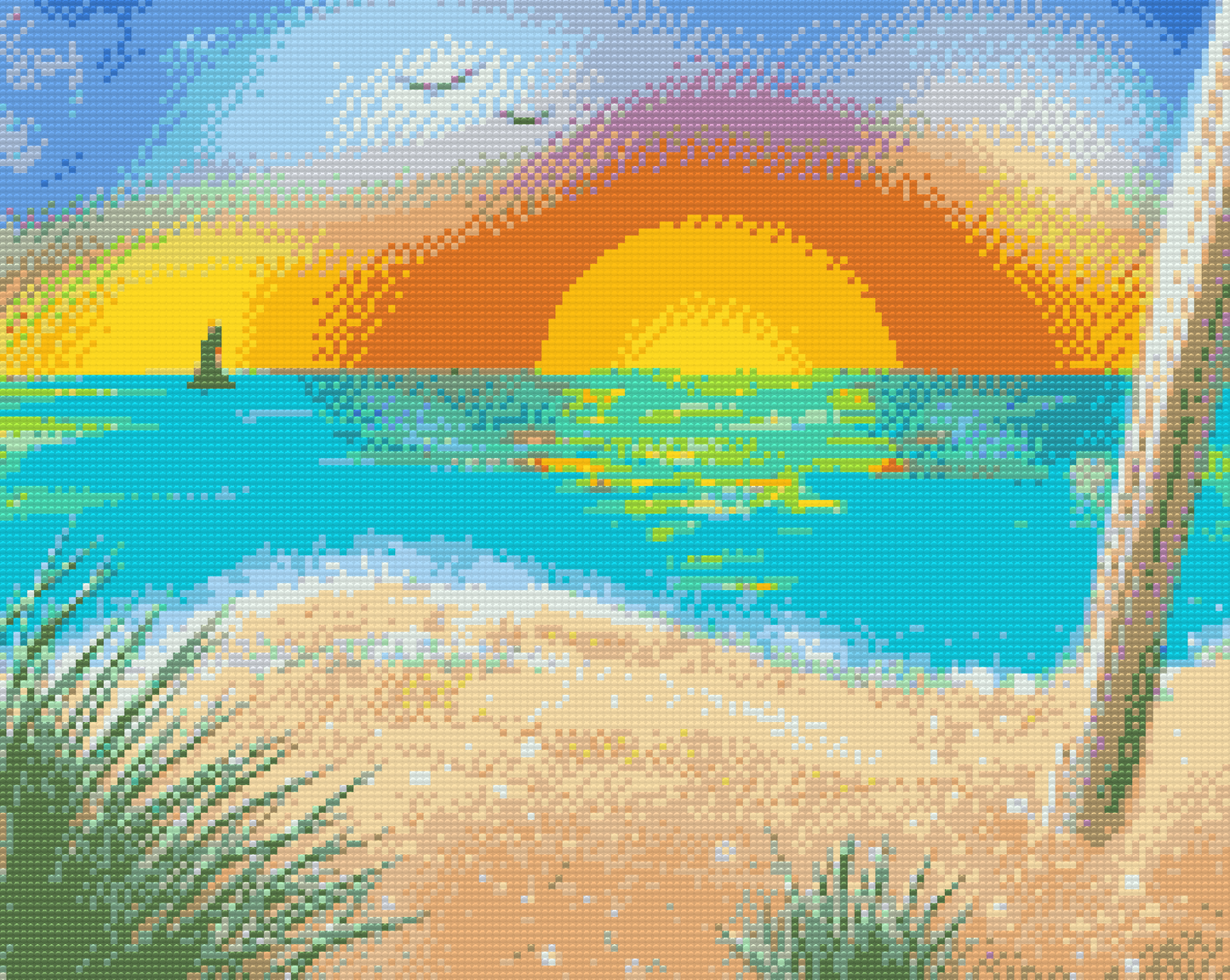 Diamond Painting - Malet strand