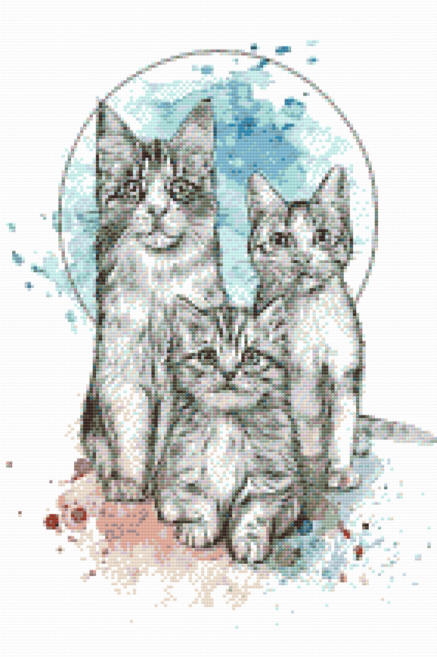 Diamond Painting - Tre killinger
