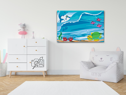 Paint by Numbers - Undervandsdyr
