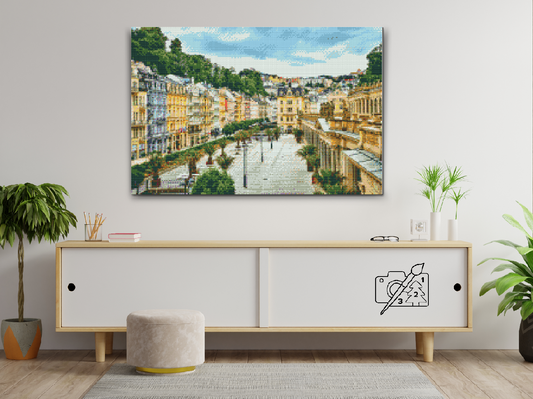 Diamond Painting - Promenade i Karlsbad
