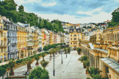 Diamond Painting - Promenade i Karlsbad