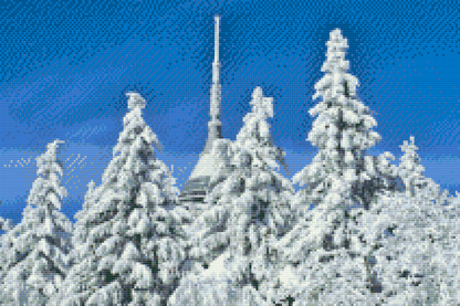 Diamond Painting - Snowy spøgede