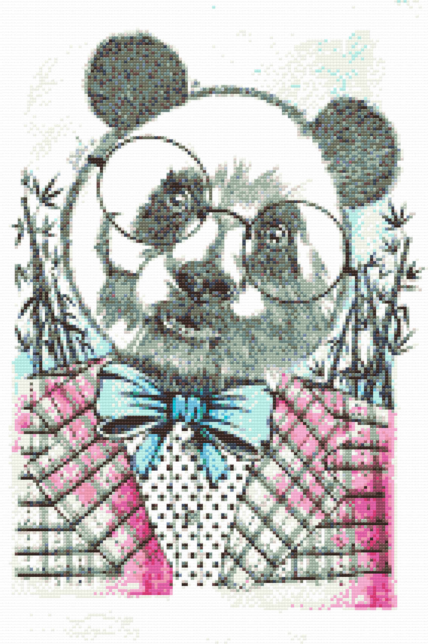 Diamond Painting - Elegant Panda