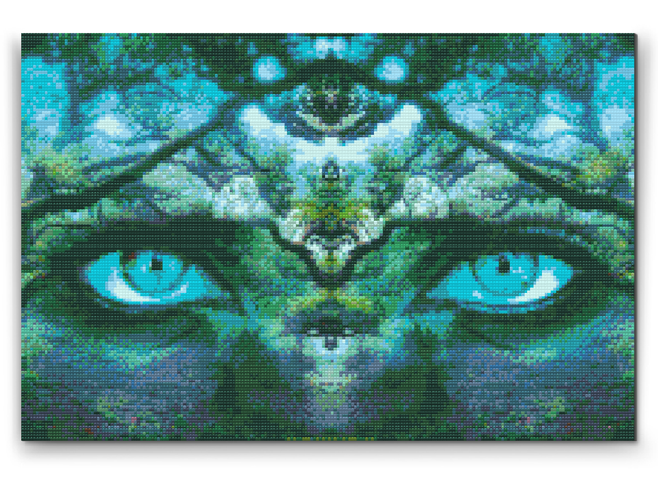 Diamond Painting - Skjult kvinde i skoven