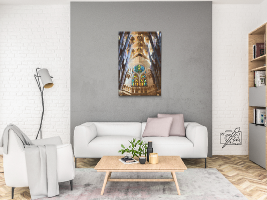 Diamond Painting - Sagrada Família Indre Udsigt