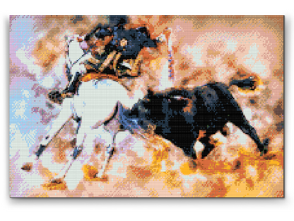 Diamond Painting - Tyrefægtning