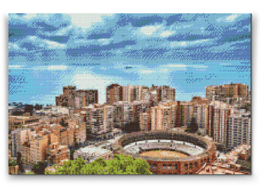 Diamond Painting - Malaga, Spanien