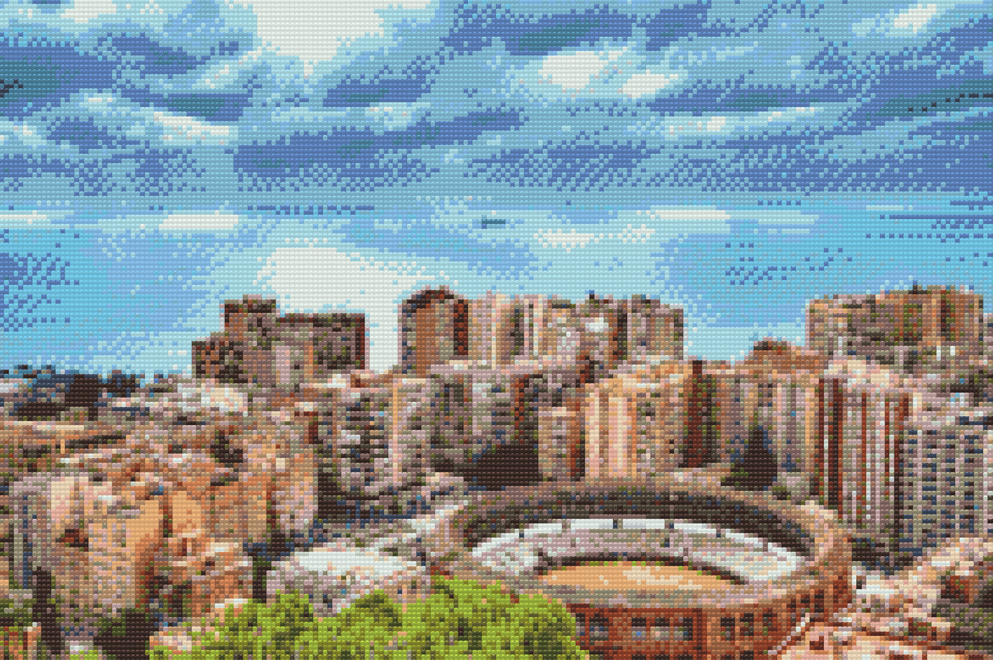 Diamond Painting - Malaga, Spanien