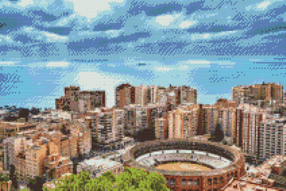 Diamond Painting - Malaga, Spanien