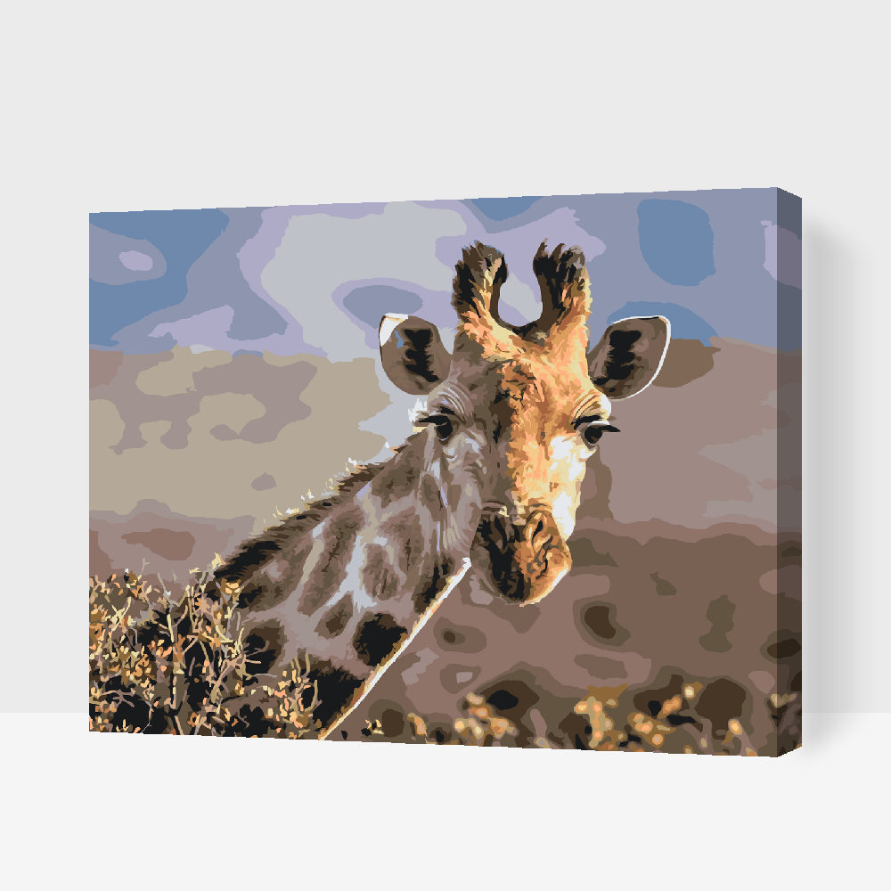 Paint by Numbers - Safari Giraf