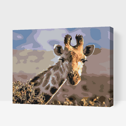 Paint by Numbers - Safari Giraf