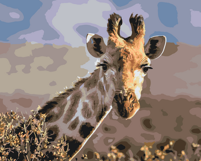 Paint by Numbers - Safari Giraf