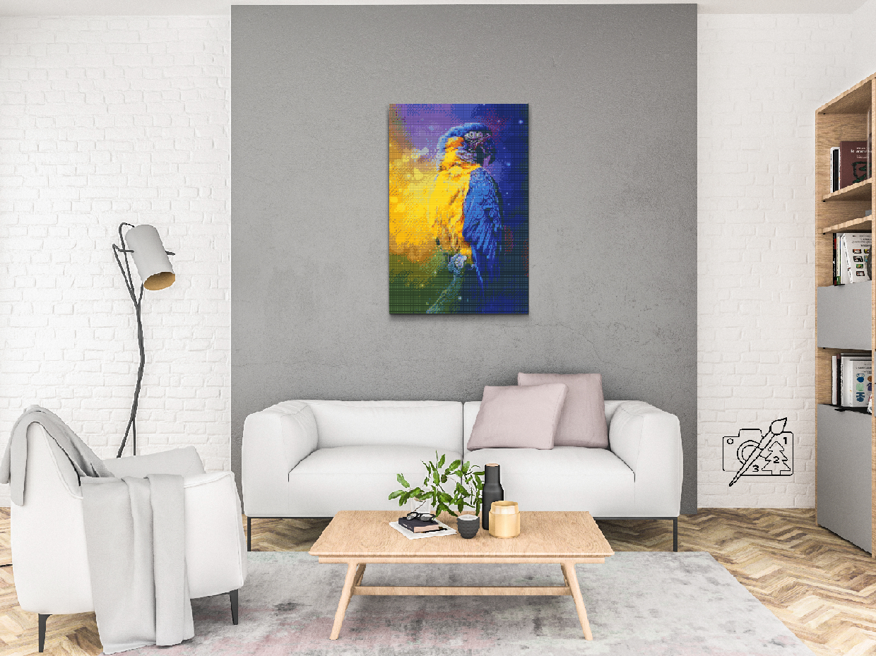 Diamond Painting - Papegøja