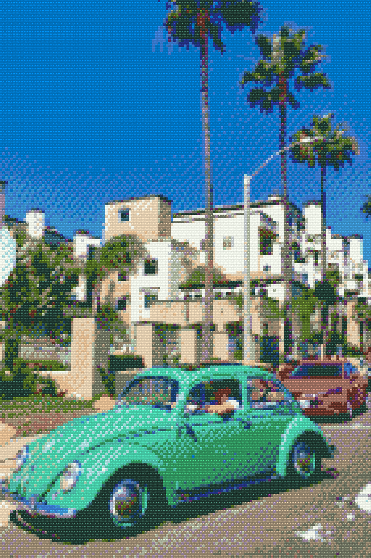 Diamond Painting - Malibu Boble