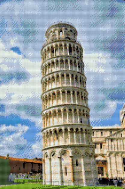 Diamond Painting - Det Skæve Tårn i Pisa