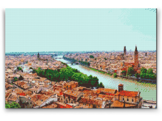 Diamond Painting - Byudsigt - Verona