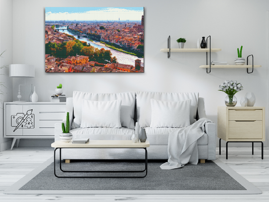 Diamond Painting - Byudsigt - Verona 2