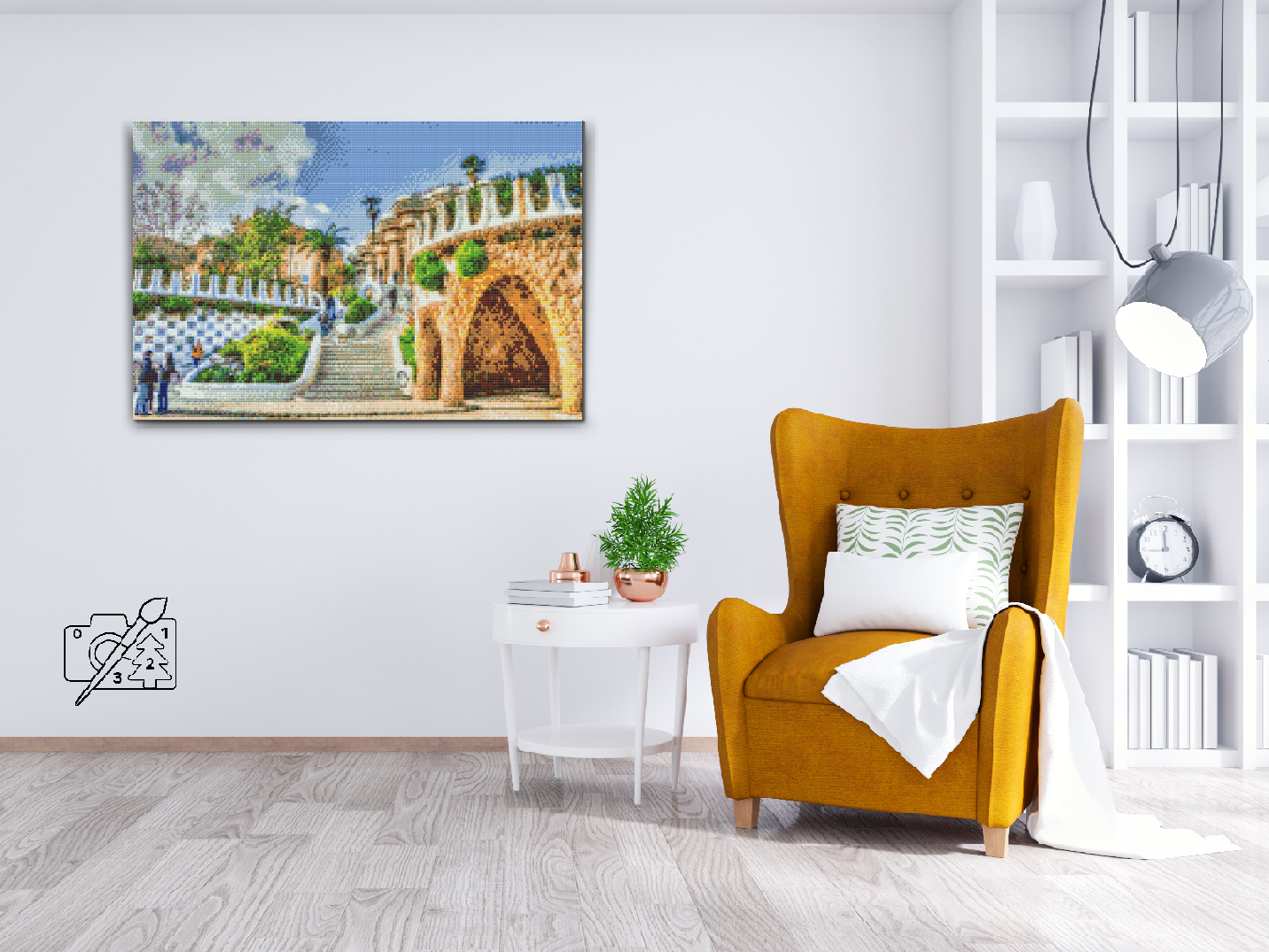 Diamond Painting - Park Güell, Barcelona 2