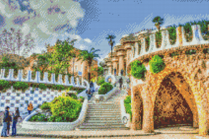 Diamond Painting - Park Güell, Barcelona 2