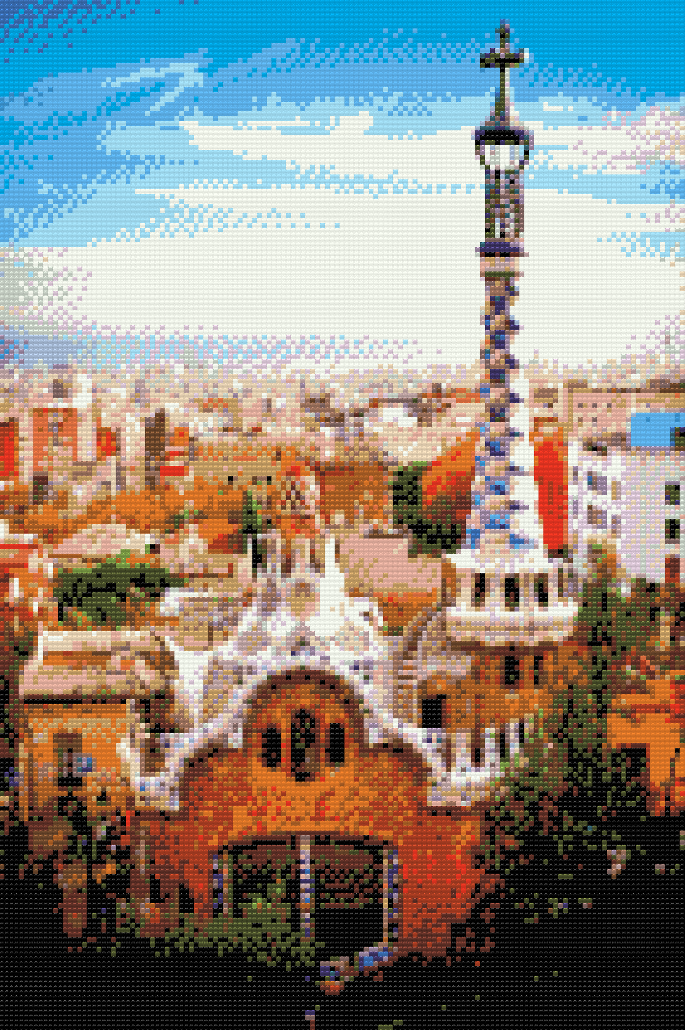 Diamond Painting - Park Güell, Barcelona 3