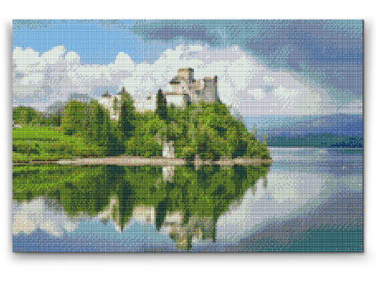 Diamond Painting - Niedzica Slot, Polen