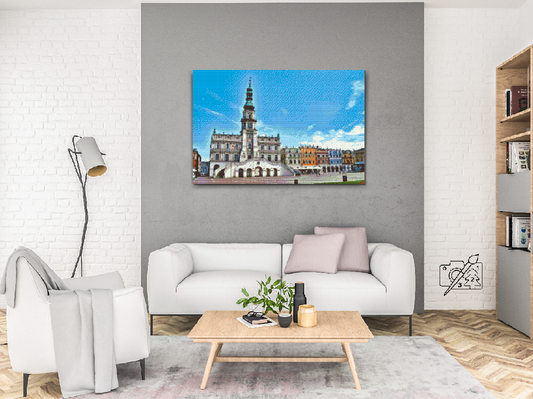 Diamond Painting - Zamosc, Polen