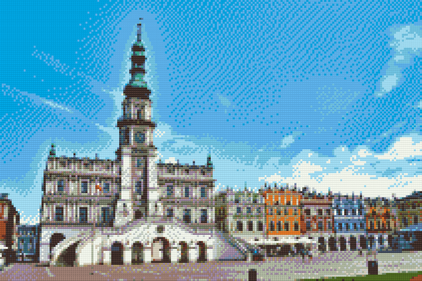 Diamond Painting - Zamosc, Polen