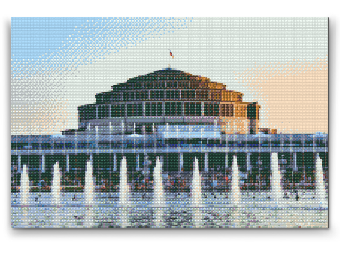 Diamond Painting - Centennial Hall, Wroclaw, Polen