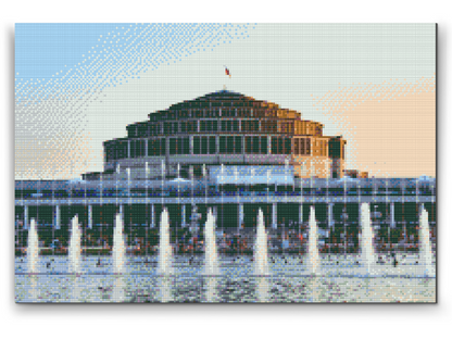Diamond Painting - Centennial Hall, Wroclaw, Polen