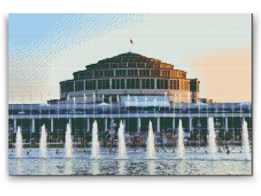 Diamond Painting - Centennial Hall, Wroclaw, Polen
