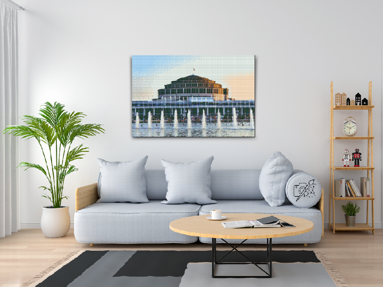 Diamond Painting - Centennial Hall, Wroclaw, Polen