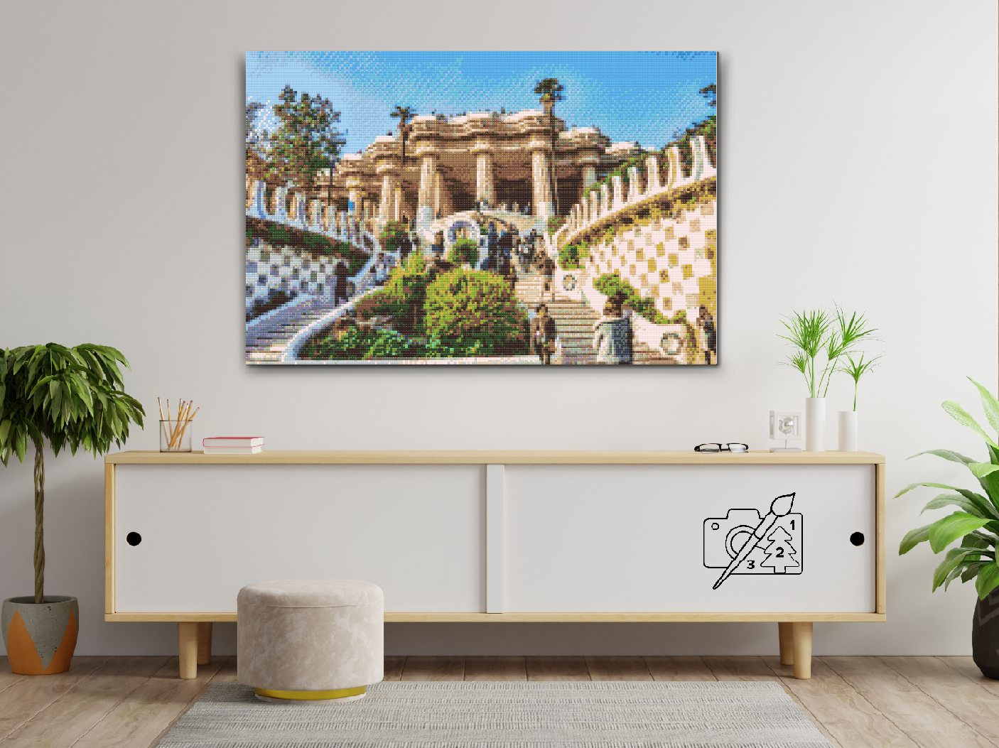Diamond Painting - Park Güell, Barcelona 4